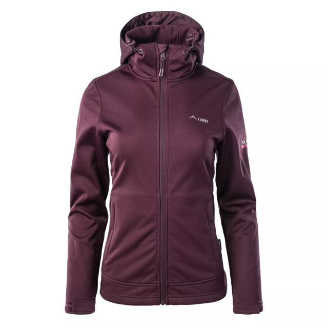 Elbrus Dames ifaro soft shell jas UTIG1831_winetasting large