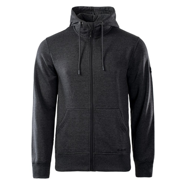 Hi-Tec Heren silian full zip hoodie UTIG1410_darkgreymelange large