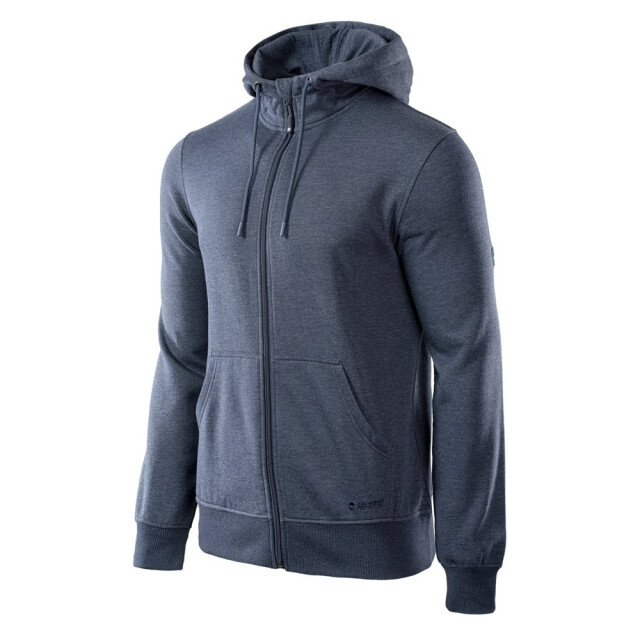 Hi-Tec Heren silian full zip hoodie UTIG1410_lightnavymelange large
