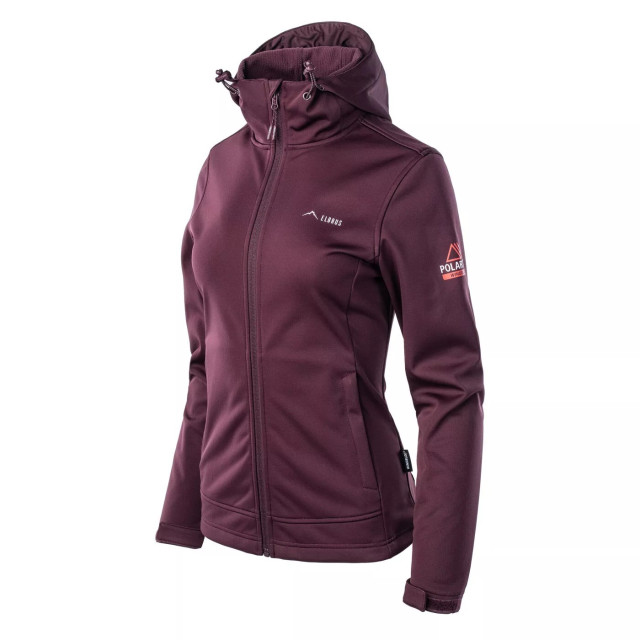 Elbrus Dames ifaro soft shell jas UTIG1831_winetasting large