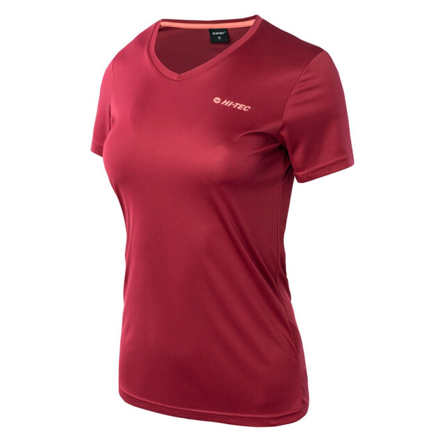 Hi-Tec Dames mani training t-shirt UTIG182_beetrootred large