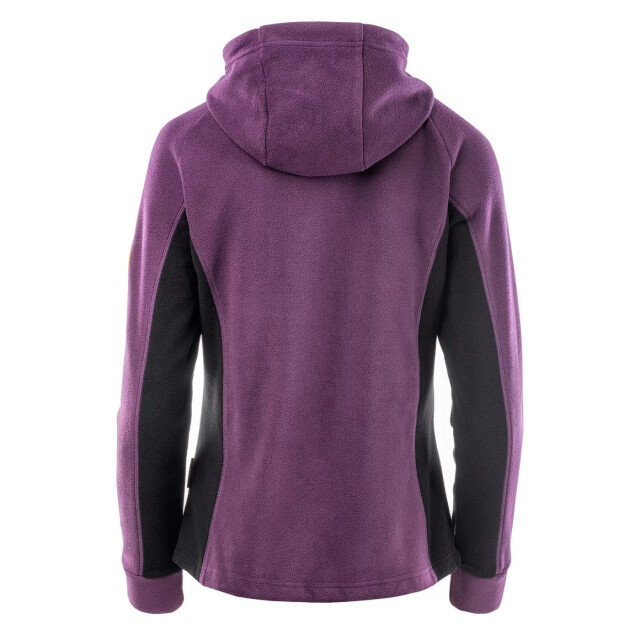 Elbrus Dames elvar fleece top UTIG1890_plumpurplecadmiumyellow large