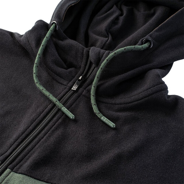 Hi-Tec Heren sabarin full zip hoodie UTIG446_deepforestblack large