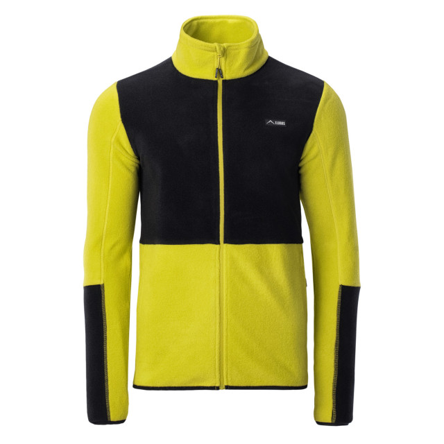 Elbrus Dames cari logo polartech fleecejack UTIG1374_citronelleblack large