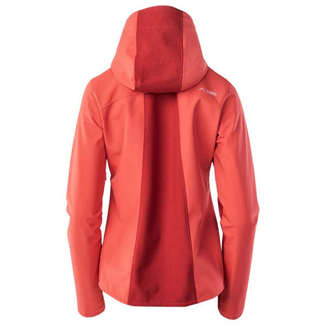 Elbrus Dames envisat zachte shell jas UTIG1343_skipatrolhibiscusbluebird large