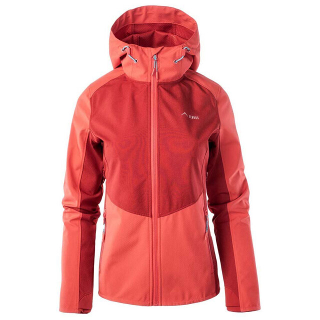 Elbrus Dames envisat zachte shell jas UTIG1343_skipatrolhibiscusbluebird large