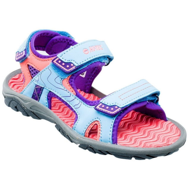 Hi-Tec Kinder/kinder menar sandalen UTIG1003_skybluevioletwatermelon large