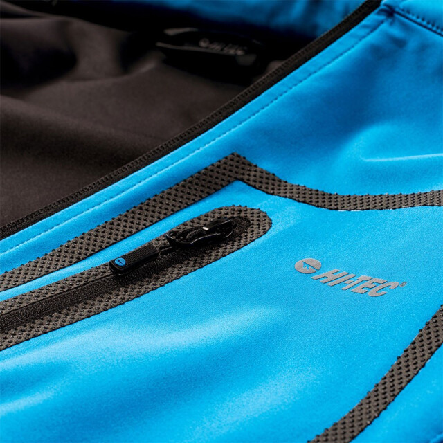 Hi-Tec Heren nils soft shell jas UTIG165_vividblueblack large