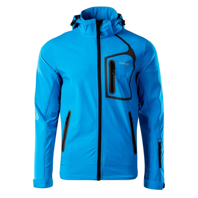 Hi-Tec Heren nils soft shell jas UTIG165_vividblueblack large