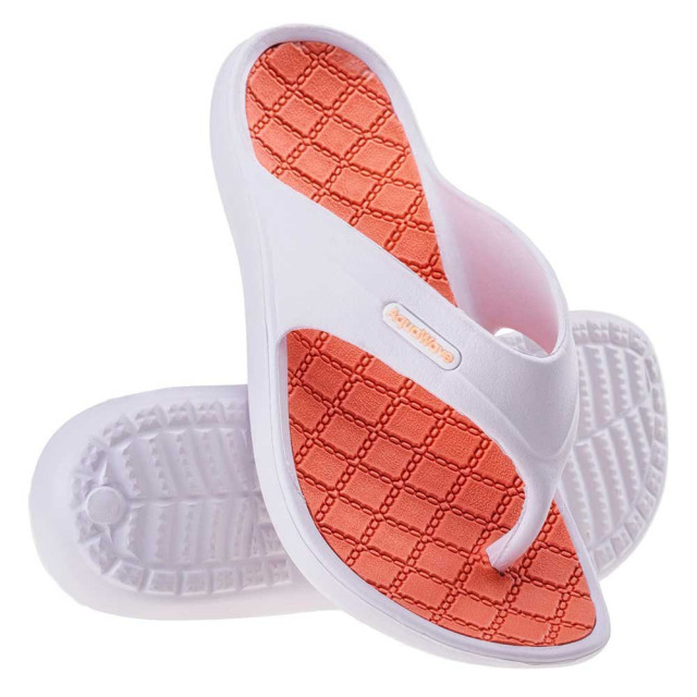 Aquawave Dames alema teenslippers UTIG1222_whitefreshsalmon large