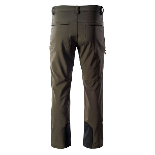Hi-Tec Heren astoni softshell wandelbroek UTIG1560_olivegreenblack large