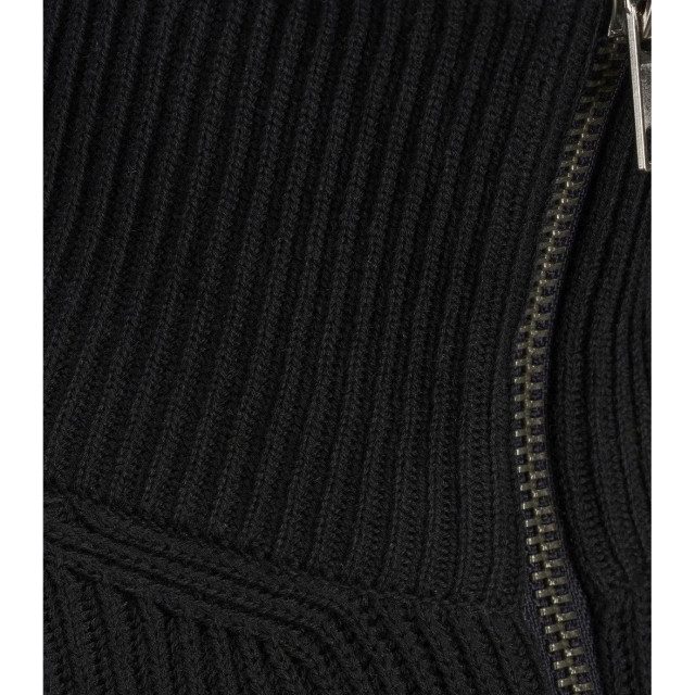 Jack & Jones Perfect knit zip cardigan 12222926-BLK-L large
