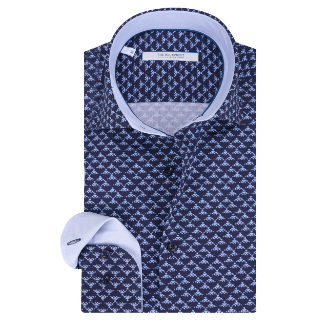 The Blueprint trendy overhemd met lange mouwen 086645-001-XXXL large