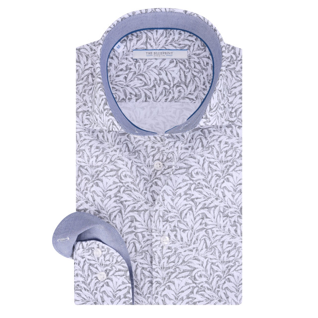 The Blueprint trendy overhemd met lange mouwen 086651-001-L large