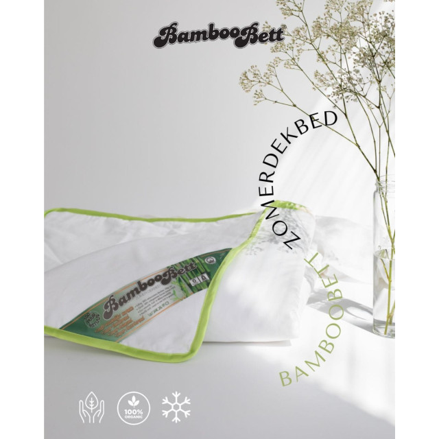 Bamboo Bett Dun en licht koel zuiver bamboe zomer dekbed 140x220cm 2454566 large