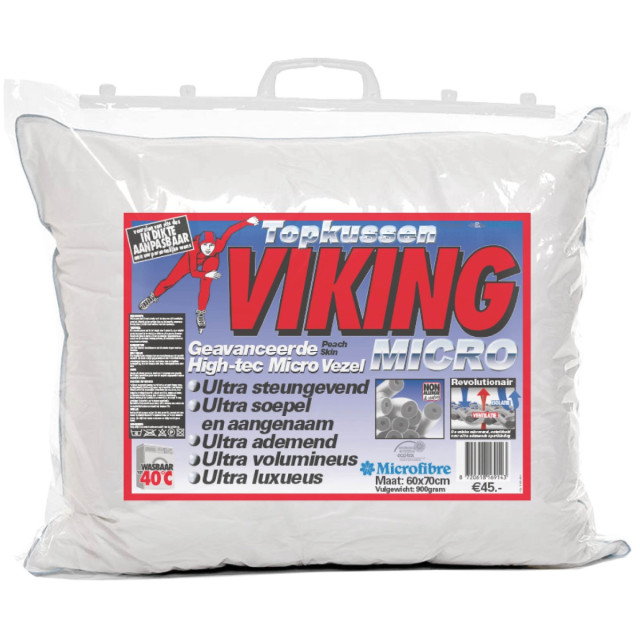 Viking Soepel non-allergisch wasbaar kussen 60x70cm 2529768 large