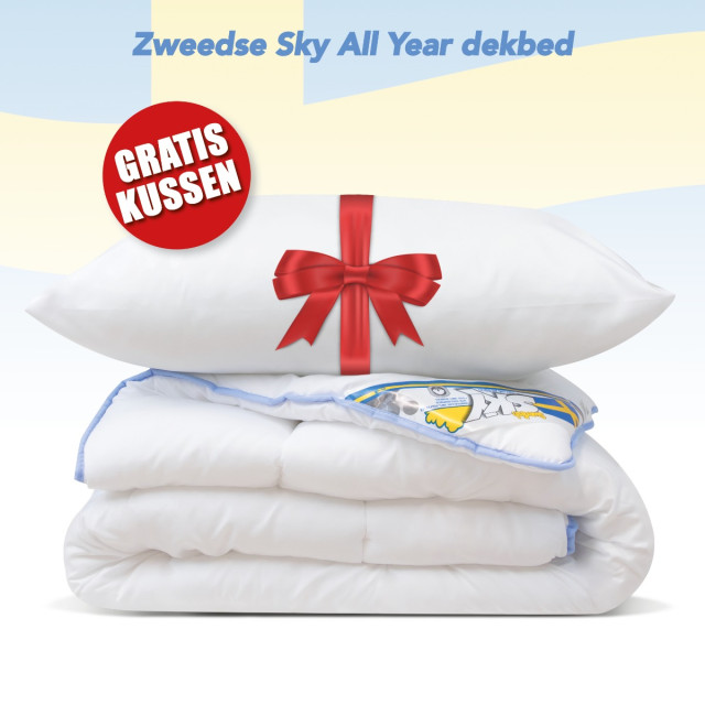 Swedish Sky Luxe non-allergisch wasbaar all-year dekbed 140x220cm 2578866 large