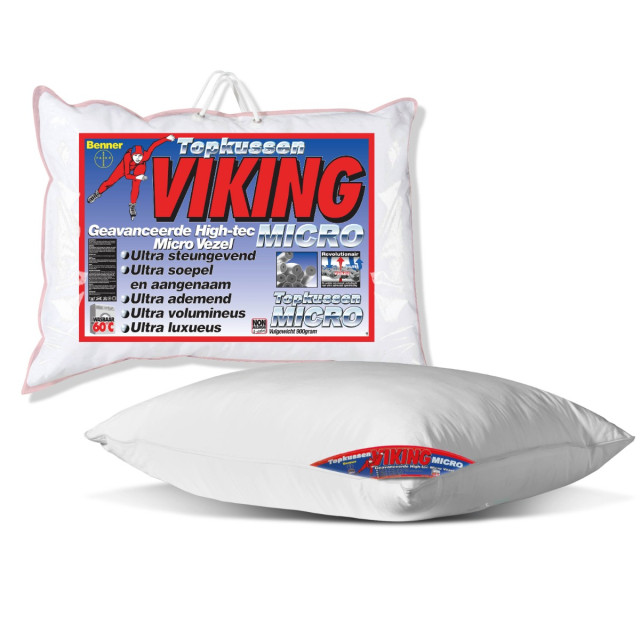 Viking Soepel non-allergisch wasbaar kussen 60x70cm 2454590 large