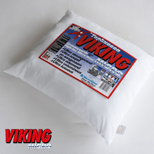 Viking Soepel non-allergisch wasbaar kussen 60x70cm 2454590 large