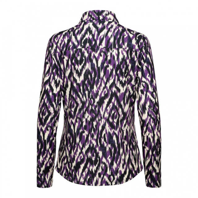 &Co Woman &co women blouse lotte random ikat purple Lotte random Ikat - Purple large