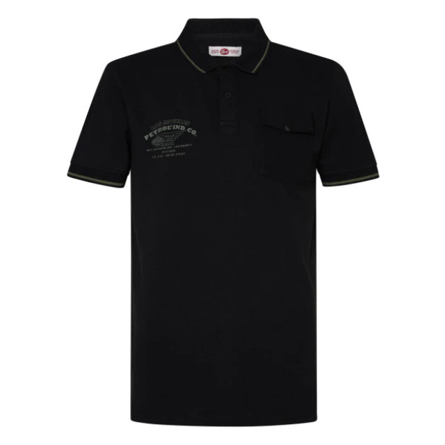 Petrol Industries Polo dusty Petrol Industries Polo Dusty Black large