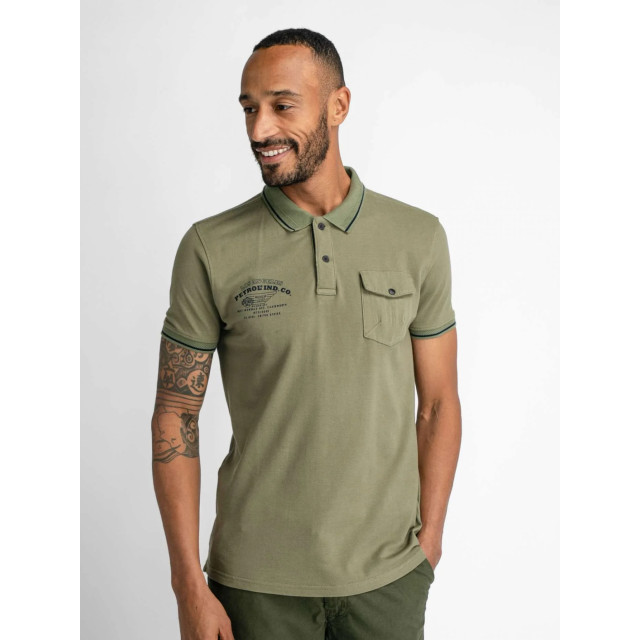 Petrol Industries Polo Petrol Industries Polo Dusty army large