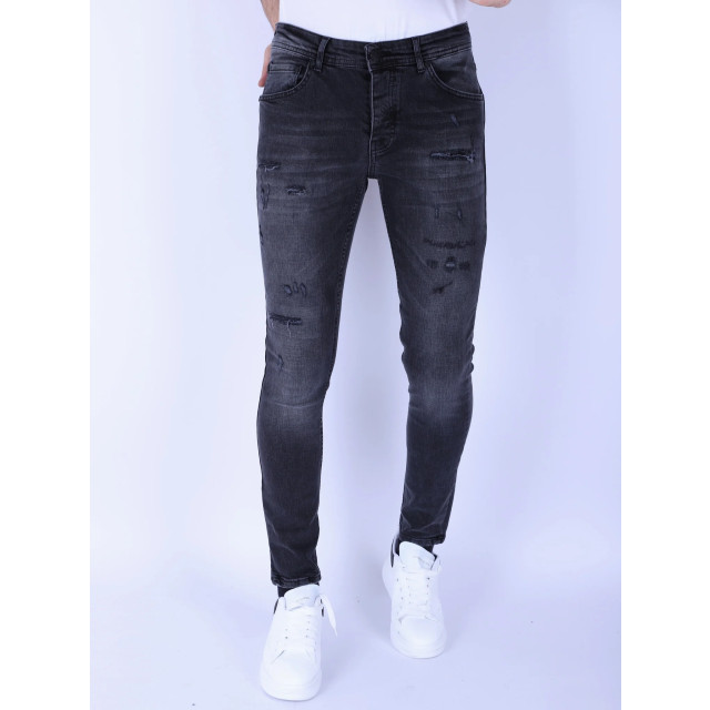 Local Fanatic Ripped jeans voor slim fit met stretch 1104 LF-DNM-1104 large