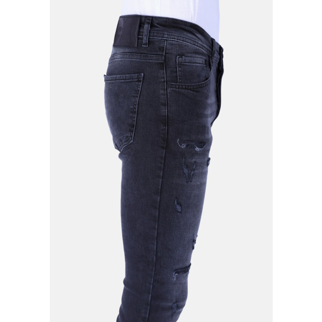 Local Fanatic Ripped jeans voor slim fit met stretch 1104 LF-DNM-1104 large