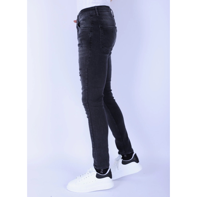 Local Fanatic Ripped jeans voor slim fit met stretch 1104 LF-DNM-1104 large