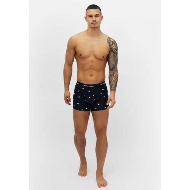 Happy Shorts 2-pack kerst boxershorts heren koekjes HS-J-927 large