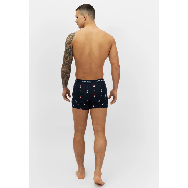 Happy Shorts 2-pack kerst boxershorts heren kerstmannen / rendieren HS-J-928 large