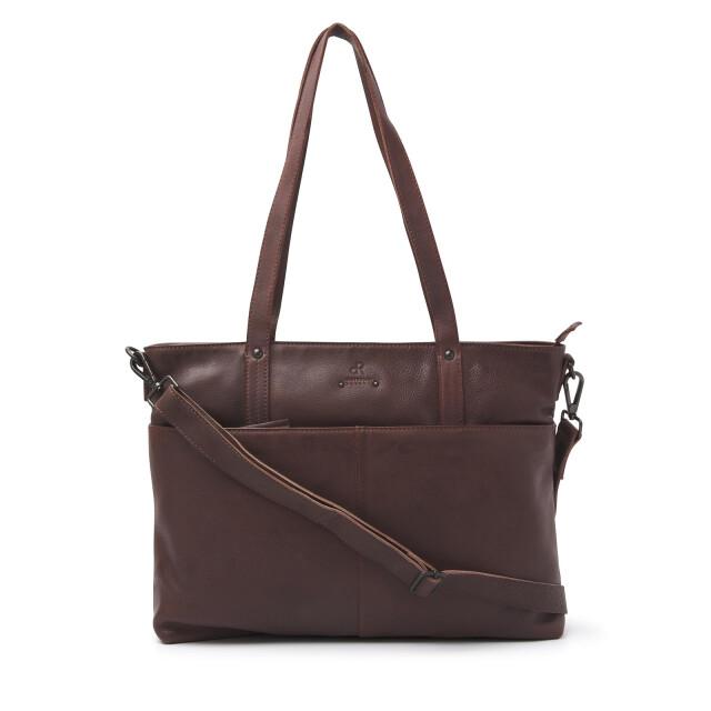 dR Amsterdam Hand / schoudertas 933614_Brown|one size large