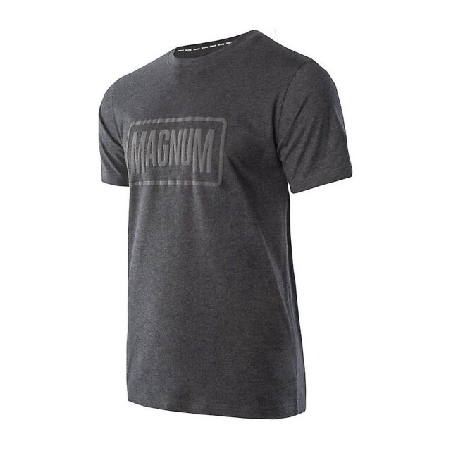 Magnum Heren essential 2.0 logo t-shirt UTIG2144_blackmelange large