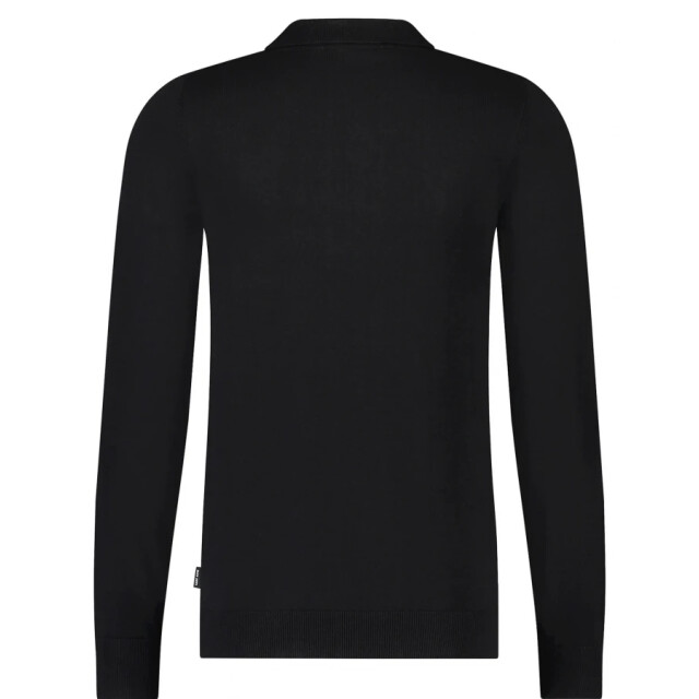 Saint Steve Berend 19478 black gebreidde polo 19478 Black/Berend large