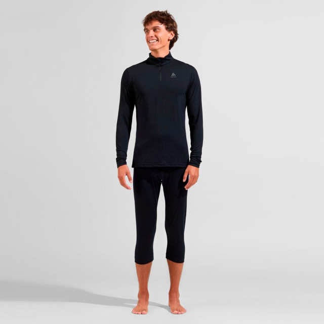 Odlo Bl top turtle neck l/s half zip merino 2 111502 large