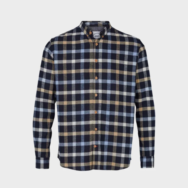 Kronstadt Check gr40 shirt ks3322 navy KS3322 large