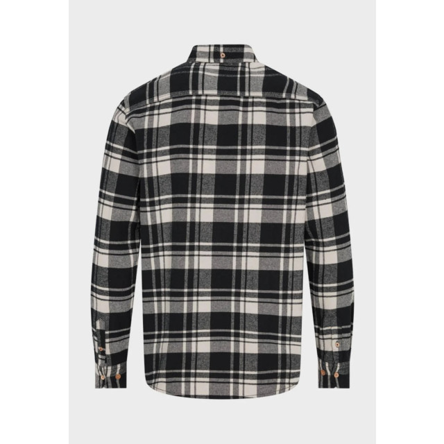 Kronstadt Flanel check shirt ks4185 black/white KS4185 large