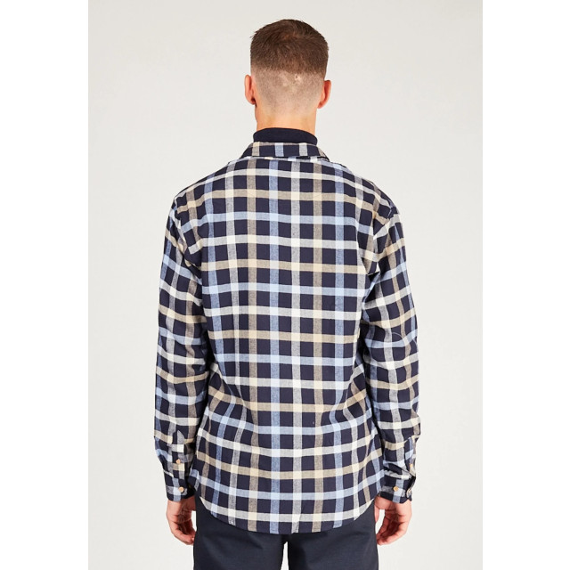 Kronstadt Check gr40 shirt ks3322 navy KS3322 large