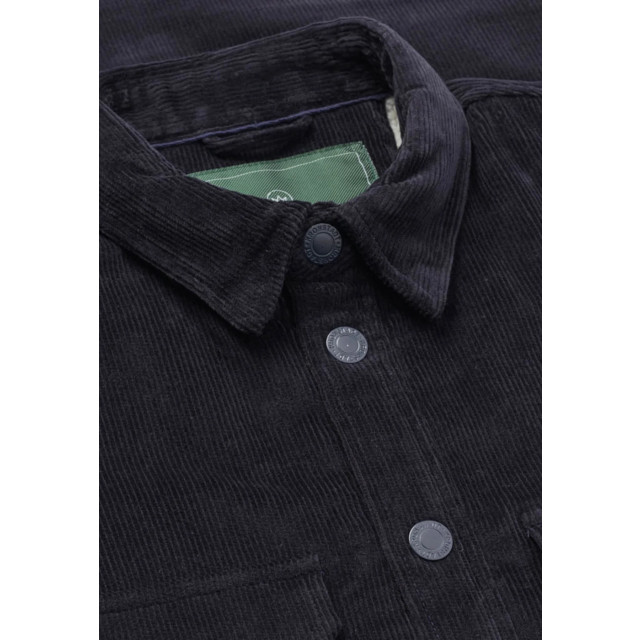 Kronstadt Ramon teddy overshirt ks4180 navy/white KS4180 large