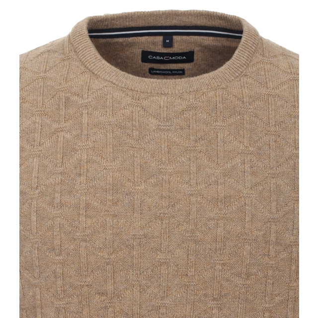 Casamoda Heren trui 434160300 623 camel Trui 434160300 623Camel large