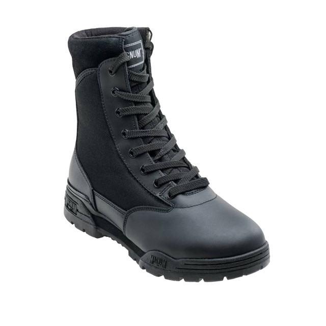 Magnum Heren klassiek leren tactische schoenen UTIG2135_black large