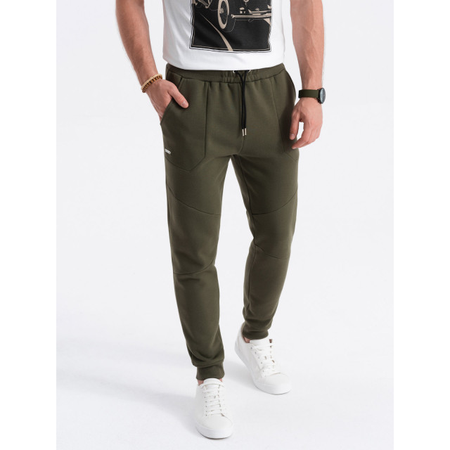 Ombre Joggingbroek heren olijf groen – 22fw-008 OM-22FW-008-1 large