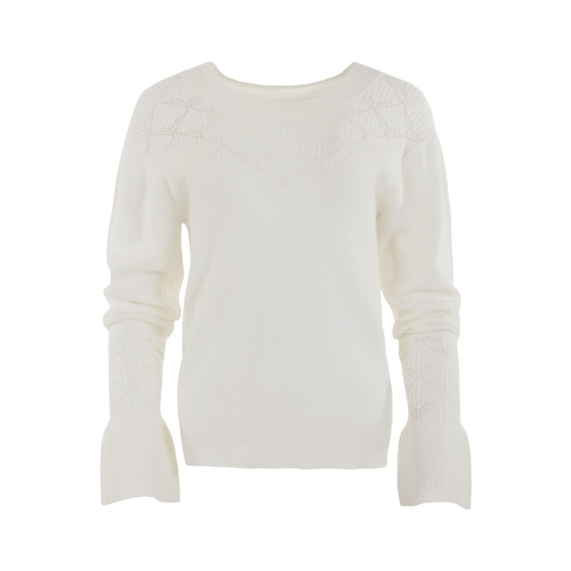 MAICAZZ Knits hilary trui off white wi 23.70.214 WI 23.70.214 large