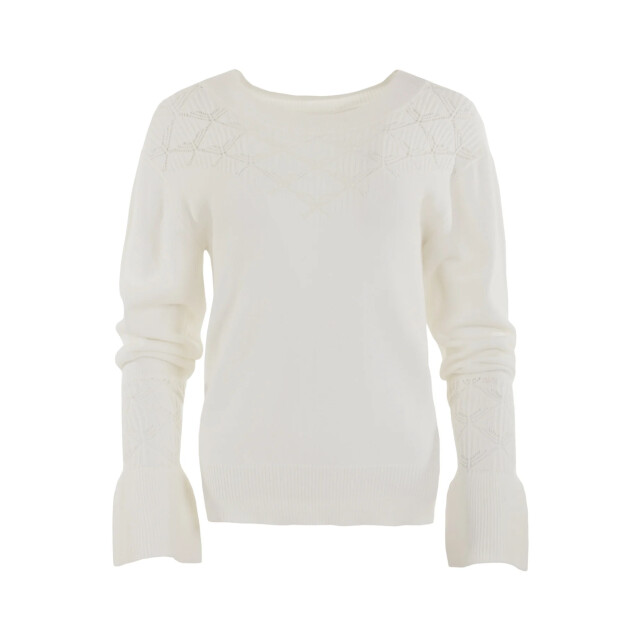 MAICAZZ Knits hilary trui off white wi 23.70.214 WI 23.70.214 large