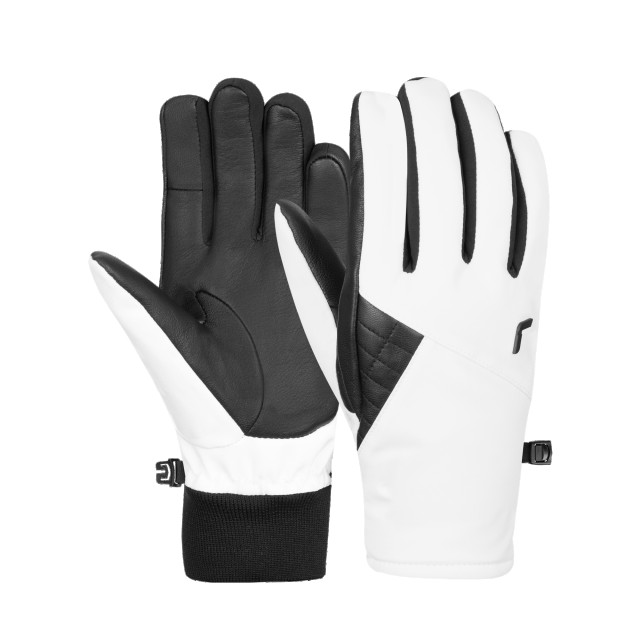 Reusch Diana touch-tec wit/black 6335154-1101 REUSCH Diana Touch-Tec wit/black 6335154-1101 large