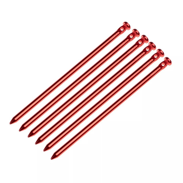 Hi-Tec Alupeg tentknijper (set van 6) UTIG107_red large