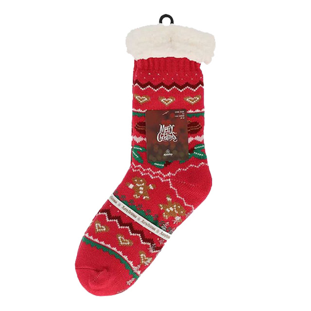 Apollo Dames home socks kerst huissokken kerstsokken  large