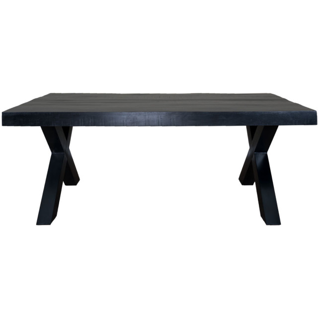 Home67 Eettafel deks 200 cm x-poot mangohout 2648386 large