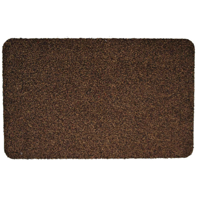 Veer Carpets Wasbare deurmat aqua stop 50 × 80 cm brown 2648693 large