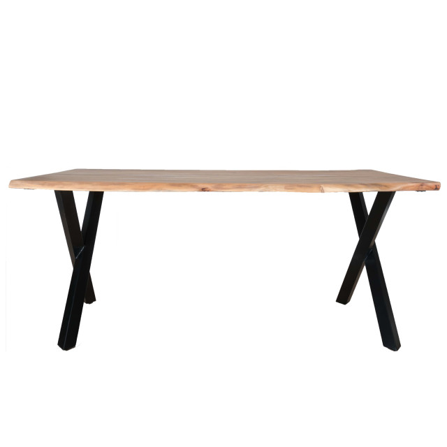 Home67 Eettafel pluma 180 cm boomstamblad 2647968 large